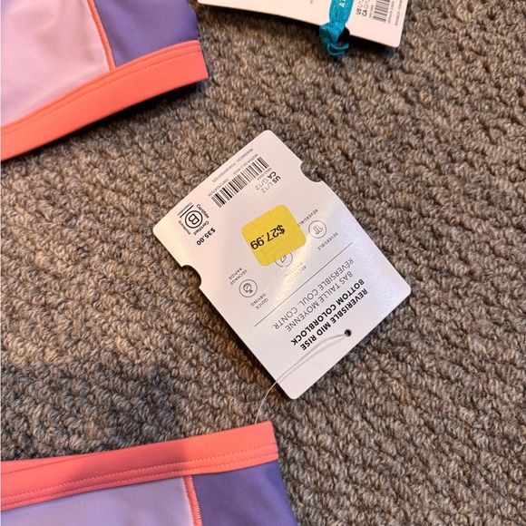 Athleta Girl Reverisble 
Colorblock Bikini - Picture 6 of 7